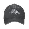 Badger Animal Watercolor Hand Drawn Baseball Cap Fishing Hat Hat Man Luxury Hat For Women 2024 Men'S