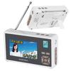 [Выпуск в 2026 году] 4,3-дюймовый телевизор One-Seg с радиоприемником FM/AM/SW Shortwave, водонепроницаемость IPX5, портативный телевизор, подключение внешней антенны, 3 способа питания, D