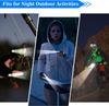 LED Flashlight Luminous Running Gloves Waterproof Cycling Camping Hiking Rescue Glove Lamp Lighting Gloves Fingerless Gloves