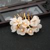 Pearl For Women Headwear Disk Hair U Shaped Hairpin Hair Accessories Hair Fork Flowers Hair Stick