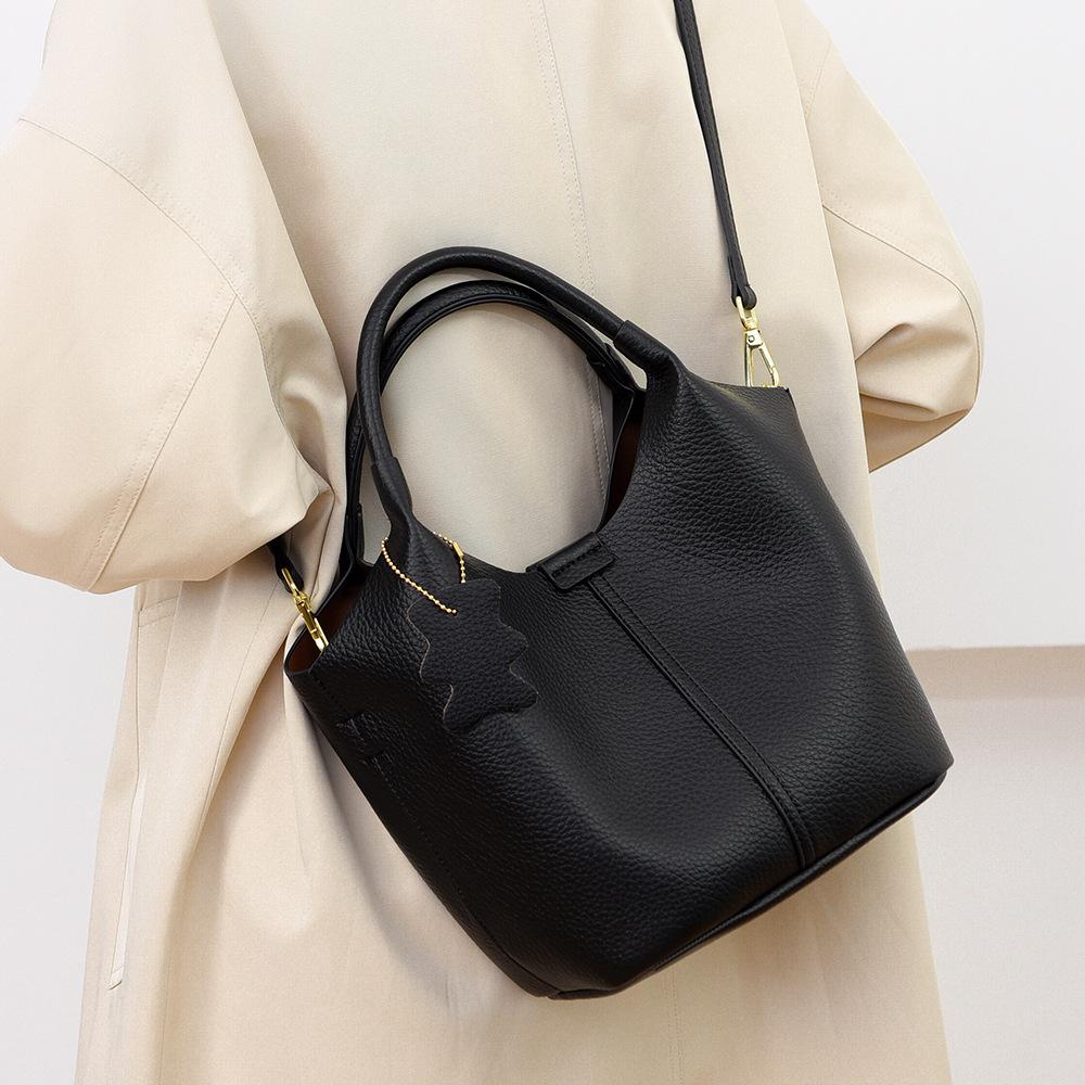 Bucket Bag, Classic And Simple Women's Handbag, Large-capacity Commuter Bag, Fashionable And Versatile Handbag, Cross-body Bag For Women