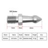 Foot Spike Monopod Feet Screw 1/4 3/8 M8 Inch Tripod Foot Pad Tripod Spike  Photography