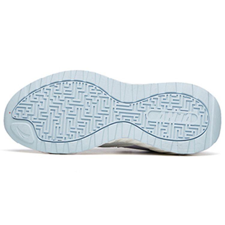 Anta Fashion Sports Casual Shoes With Shock Absorption And Slip Resistance Women Sneakers White Purple 122218871-4