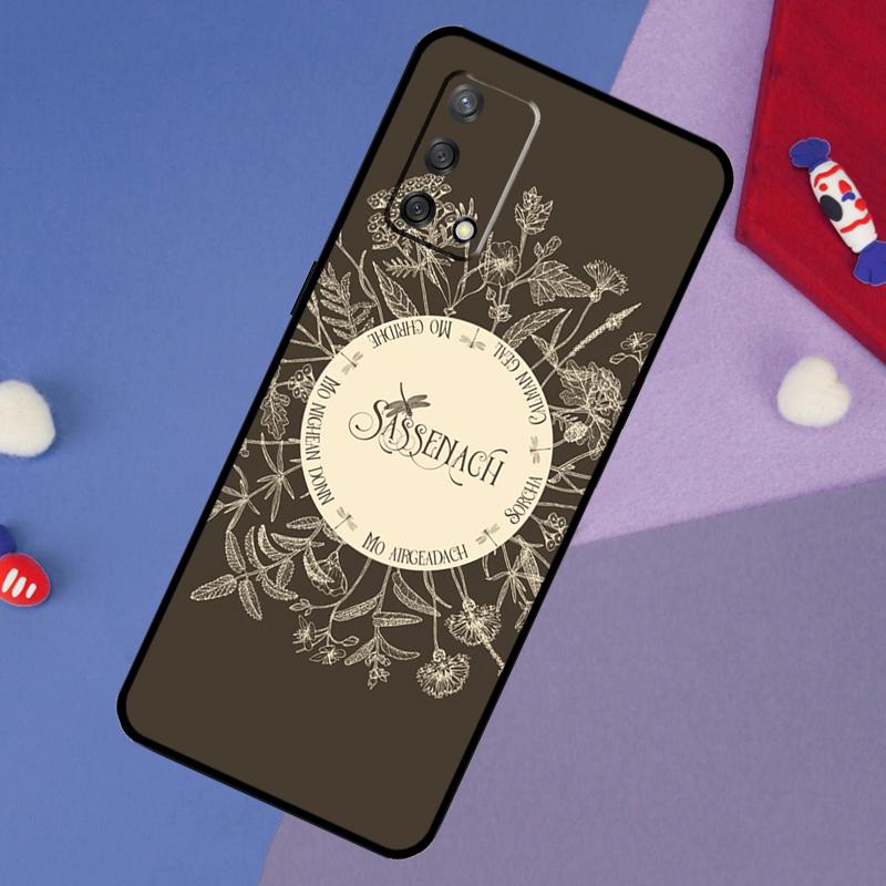Outlander Sassenach Dragonfly Case For Oppo A78 A18 A38 A74 A94 A54 A58 A98 A80 A60 A40 A96 A76 A16 A15 A17 A57 A5 A6 Pro