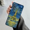 Чехол для Samsung Galaxy A14 A73 A53 A71 A51 A31 A33 A22 A12 A21s A13 A32 A52s A72 A52 A23 Эйфелева башня Искусство живописи пейзажей