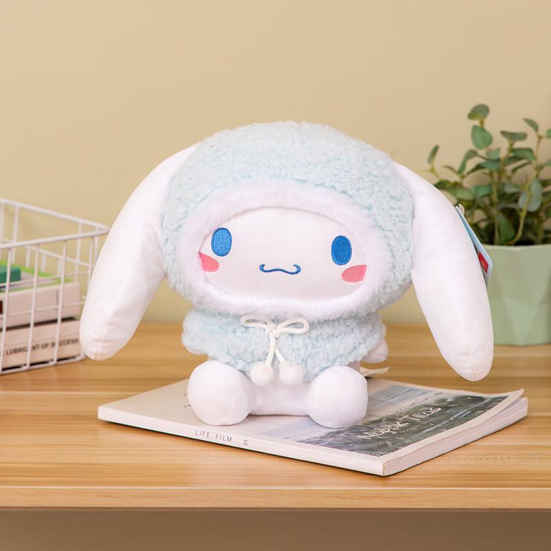 Очаровательные лицензированные Sanrio плюшевые куклы Куроми и Мелоди, мягкие, милые, набивные животные для детей