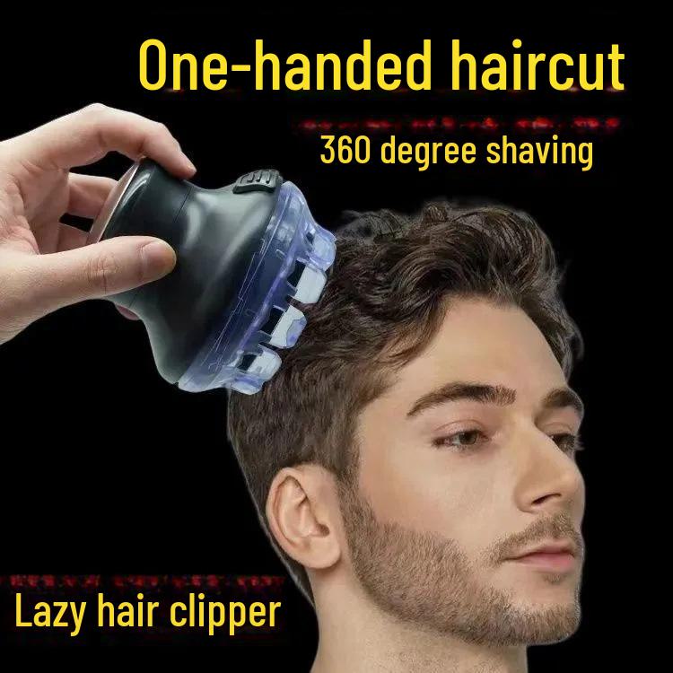 Men's & Children's UFO Electric Hair Clipper - Self-Service Digital Shaver for Bald Styles At Home