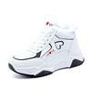 Comemore Woman Plush Warm Winter Sneakers Women High Top Sneakers Zapatillas Mujer 2025 Casual Lace Up Female Platform Shoes 40