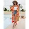 Plus Size Women's Summer Fashion New Loose Cardigan Smock