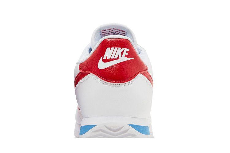 Мужские кроссовки Nike Cortez Форрест Гамп (2024) Белый/Университетский красный-Игровой синий