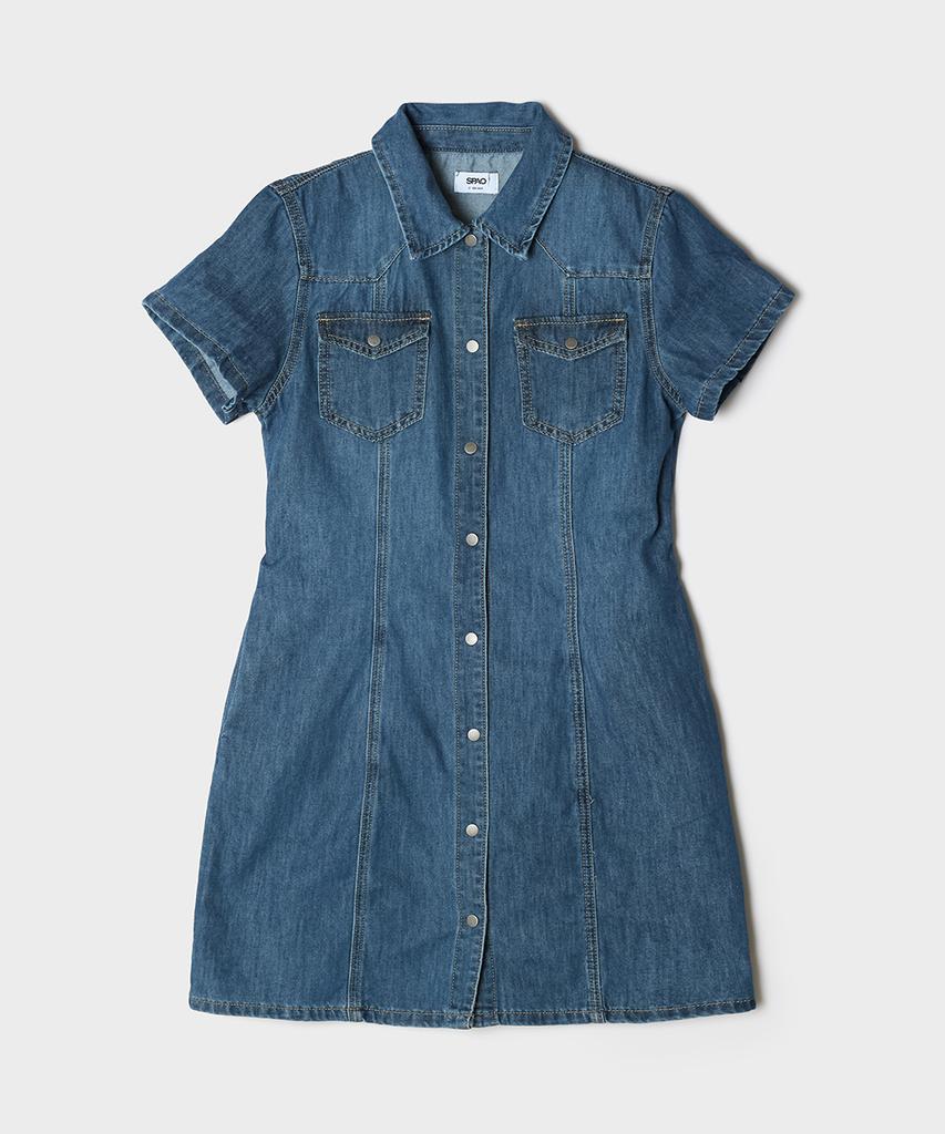 Джинсовое платье Seupao Western_Spojg24G01