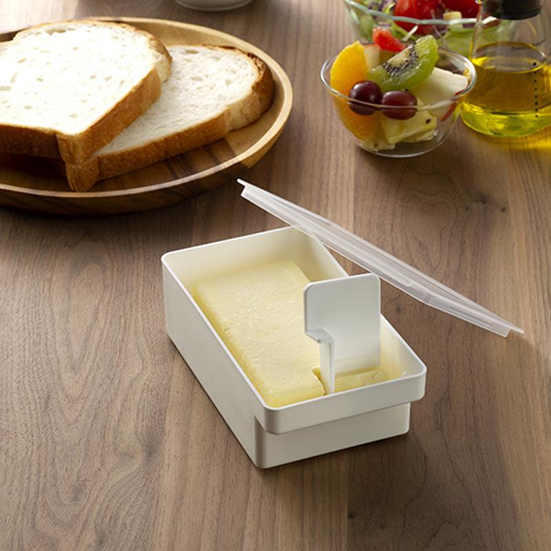 Блюдо для масла с крышкой, коробка для свежего масла с резаком, слайсером, коробка для масла на столешнице, для хранения в холодильнике дома