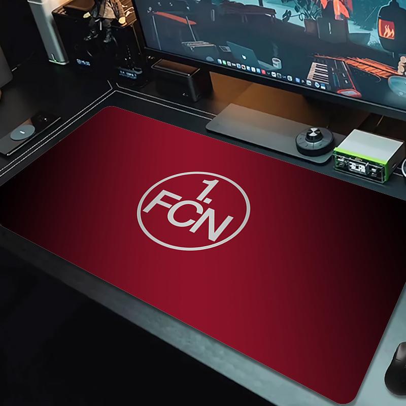 1.FC Nürnberg Color Mouse Pad Large Gaming Table Cushion Non-slip Laptop Tablet Big Mousepad XXL Mat Mini PC Playmat With Lock edge