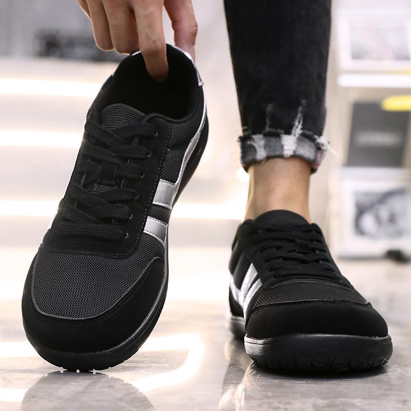 Fashion Tenis De Hombre Wide Toe Box Barefoot Shoes Minimalist Breathable Comfortable Outdoor Walking Shoe Sports Casual Blue Shoes 2025