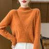Женский кашемировый свитер Qinghe cashmere 30% кашемир 70% шерсть Женский осенне-зимний кашемировый свитер мягкий и теплый