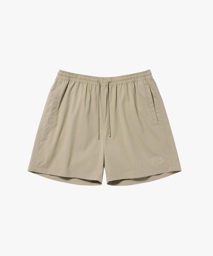 GOALSTUDIO Script Chino Shorts-Beige