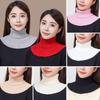 Detachable Scarf Windproof Turtleneck Fashion Neck Warmer  for Men Women