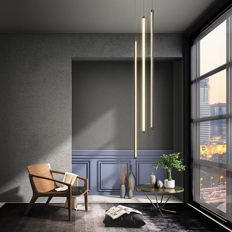 Лестничный потолок в скандинавском стиле, люстра, современный двухуровневый лофт, спиральный подвесной светильник, украшение комнаты, гостиная, светодиодные светильники