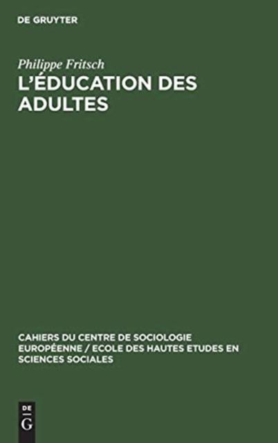 Книга L'education Des Adultes : 7