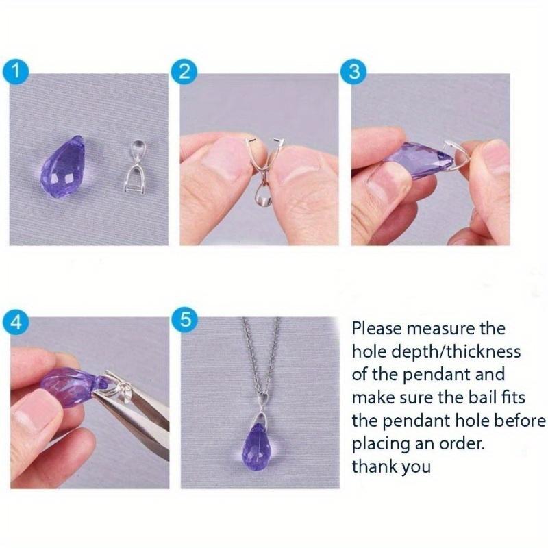 10 шт. Нержавеющая сталь подвеска зажим застежка застежка крючок застежка для DIY ожерелье ювелирные изделия принадлежности материал