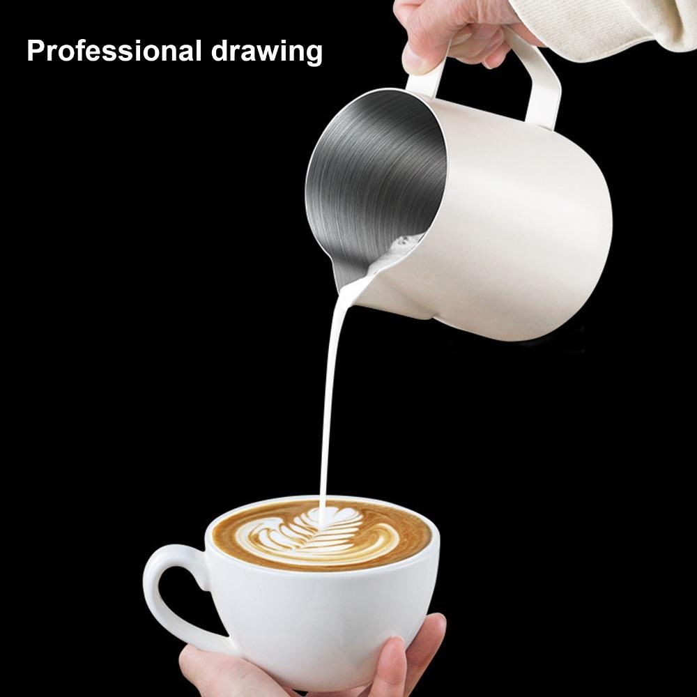700ml Capacity Steaming Pitcher Stainless Steel Coffee Latte Art  Coffee Drinks