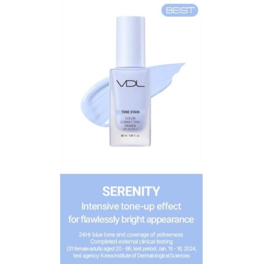 VDL Праймер-корректор цвета Tone Stain 30мл (4 цвета)