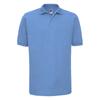 Russell Mens Ripple Collar & Cuff Short Sleeve Polo Shirt