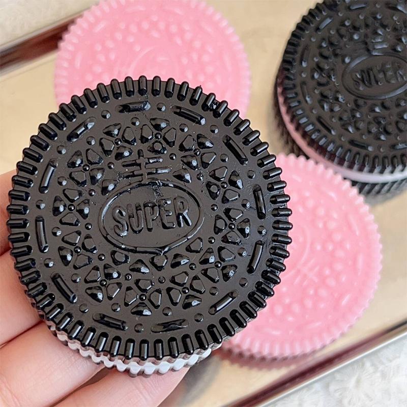 Handmade Tpr Big Cookies Squishy Decompressing Stress Relief Toy Mochi Taba Squeeze Fidget Toy Biscuit Pinching Toy