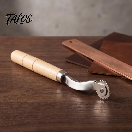 Sewing Pattern Tracer Wooden Handle Tracing Wheel, 2/3mm Needle Point Wheel for Craft Patterns, Faux Leather Projects, Professional Stitch Marking