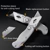 SK5 Steel Blades Art Knife Foldable Box Cutter Utility Folding Knife  Cartons