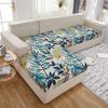 Modern Printed Sofa Cushion Cover Livingroom Funiture Protector Spandex Elastic Removable Lshape Corner Armchair Couch Slipcover