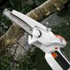 18V 6 Inch Telescoping Pole Cordless Rechargeable High Branch Saw Garden Tree Pruning Tool Electric Chainsaw