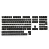 Колпачки для механической клавиатуры Lofree PC 75/98 - полностью прозрачные, черного цвета