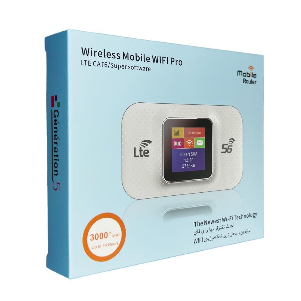 4G Portable SIM Card Router for Europe & Asia – Wireless Mobile WiFi for Car & Outdoor Use