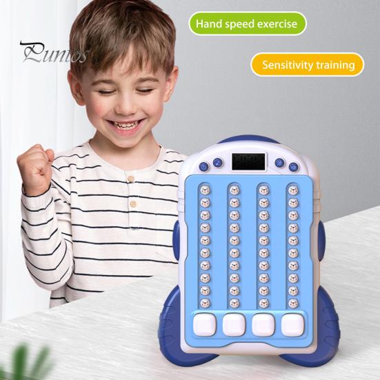 Игровая консоль Fast Push Rhythm Master со светодиодной подсветкой, электронная портативная музыкальная игрушка для снятия стресса, для детей и взрослых, интерактивная игра Beat Matching