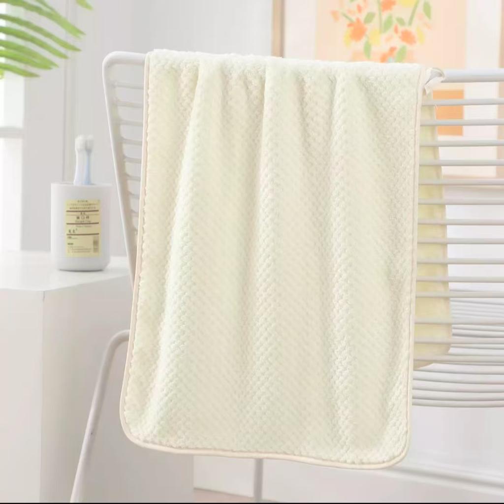 Plush Dry Hair Towel, Ultra-fine Fiber Hand Towel, Clean, Soft, Absorbent, Fast Drying Towel, Good Skin Affinity
