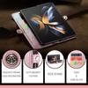 Кожаный чехол-кошелек в стиле ретро для Samsung Galaxy Z Fold 4 3 5 GZ Flip 3 4 5, роскошный магнитный держатель для карт, универсальный защитный чехол-бумажник для телефона