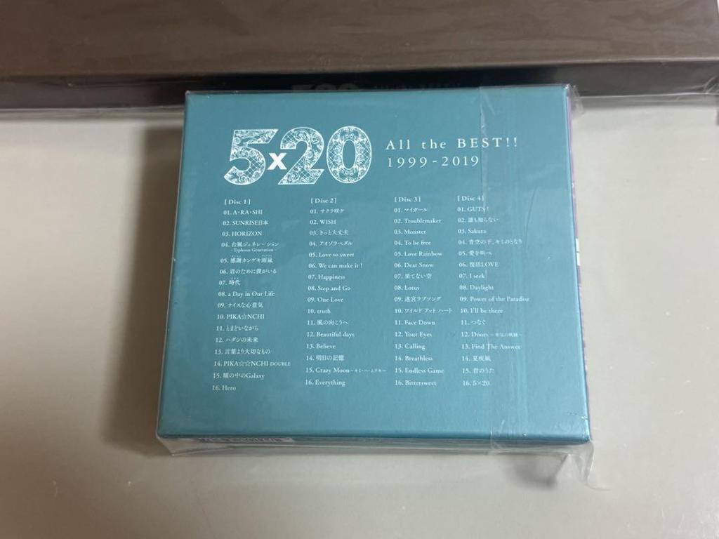 [USED] ARASHI 5×20 All the BEST!!