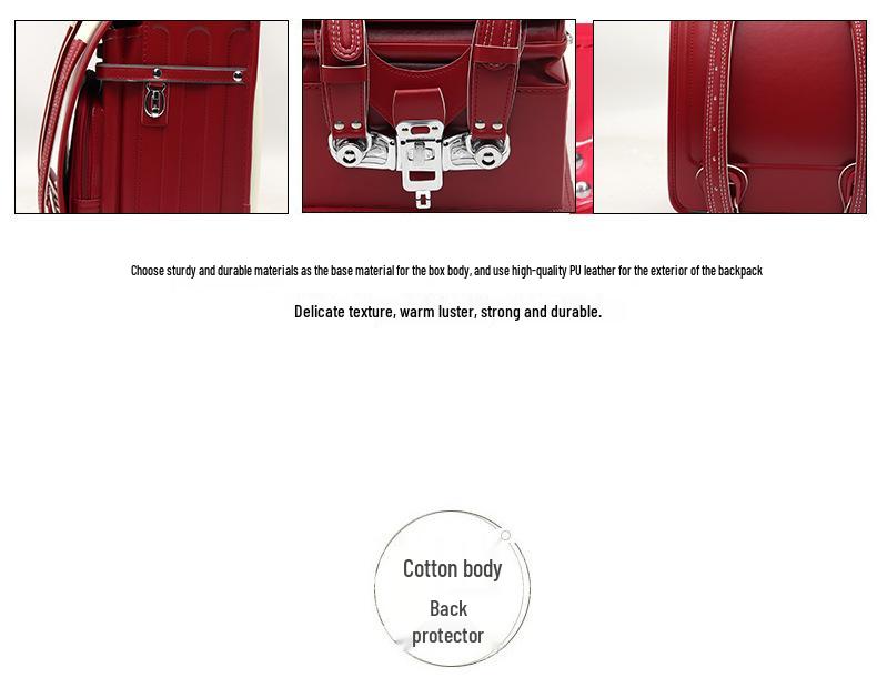 Японский школьный рюкзак: Легкий, Защищающий спину для мальчиков и девочек 1-6 классов