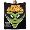 Классическое пледное одеяло Space Raiders Многоразовое Прочное Мягкое одеяло для Всех Сезонов