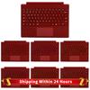 Портативная беспроводная клавиатура с подсветкой 7 цветов, совместимая с Bluetooth, Type Cover Keyboard для Microsoft Surface Pro 3/4/5/6/7/7+