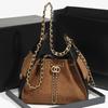 Xiaoxiang-style Light Luxury Women's Bag, Fashionable Bucket Bag, Underarm Bag, Single-shoulder Bag