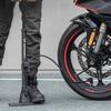 Pompka rowerowa podłogowa z manometrem 160 PSI 11 bar - czarna