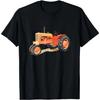 Винтажная футболка с принтом трактора Allis Chalmers WD45