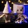 Игрушка-плюш из игры Little Nightmares 2, Человек-коробка, 30 см, Кукла Маленькая Шесть, Человек-коробка