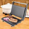 Electric Panini Press Grill Breakfast Maker Compact 750W Sandwich for Snacks