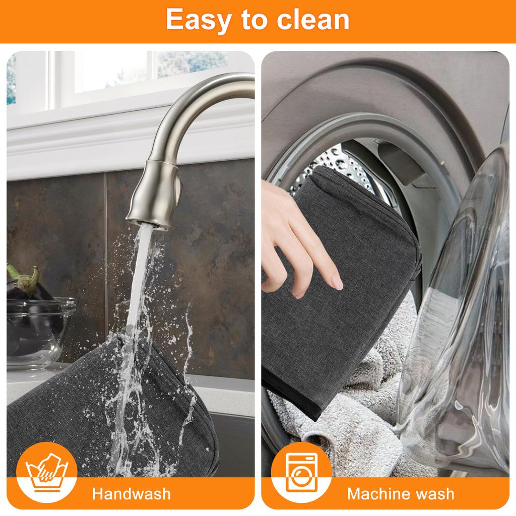 Пылезащитный чехол для фритюрницы AG301 AG302 AG400 с карманами для хранения и ручкой, водонепроницаемый прочный кухонный тостер для выпечки, пылезащитный чехол