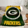 Green Bay Packers Fan Gear Portable Blanket/Soft Blanket Bedding Blanket Suitable for Travel Camping Living Rooms Offices Sofas Fan Gifts