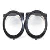 Front Bumper Fog Light Ring Cover Lamp Grille Surround Trim Fit for BMW 3