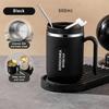 500ml Mug Office Portable Insulated Coffee Cup with Straw Travel Mug Handle Cup Drink Water Tea Milk Bottle Storage Tool